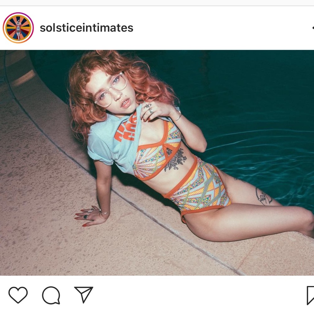 Solstice Intimates high waisted bikini